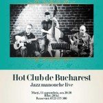 Hot Club de Bucharest. Concert live de jazz manouche