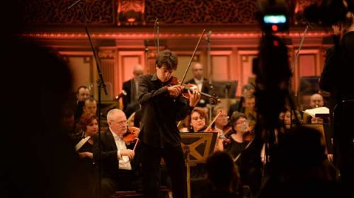 Președintele juriului Concursului Internațional “George Enescu” a premiat la secțiunea vioară locurile doi și trei