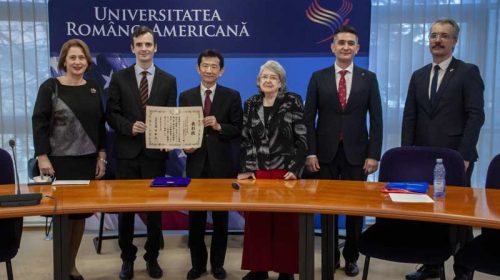 Centrul de Studii Româno-Japoneze a fost premiat de Ministerul Afacerilor Externe al Japoniei