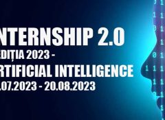Internship 2.0(23) – Artificial Intelligence Edition: start la înscrieri!